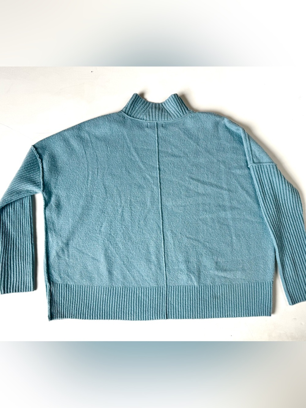 Simply Vera Vera Wang Light Blue Turtleneck Sweater